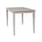 International Concepts Rectangle Solid Wood Top Table, Dining Height, Washed Gray Taupe, 30 W, 48 L, 30 in H, Wood K09-3048-30S - alternate 5